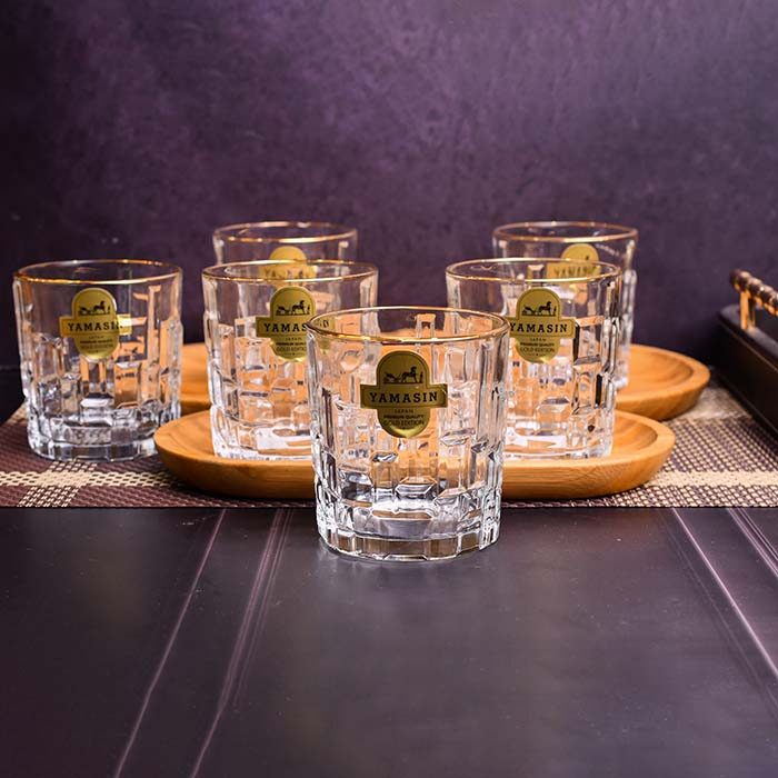 Whisky Glass with Gold line 330 ML - photo 2