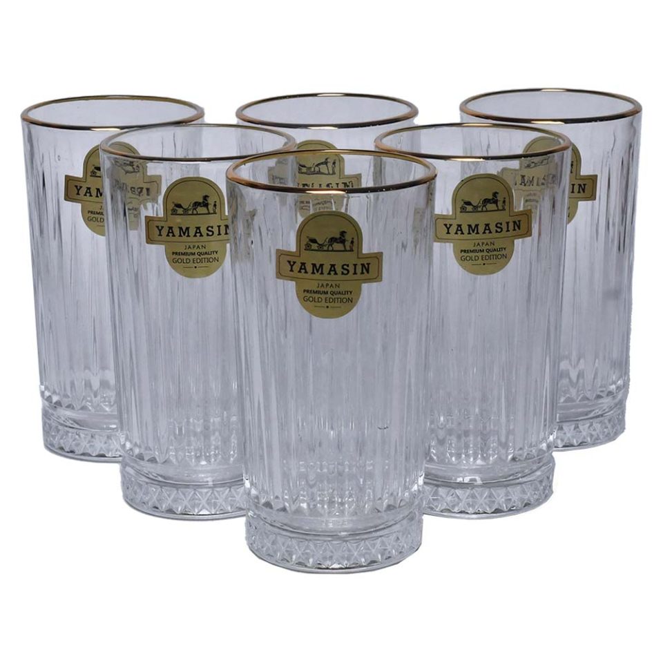 Water Glass with Gold line 290 ML - photo 7