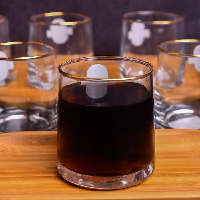 Whisky Glass Gold line 270 ML - photo 1