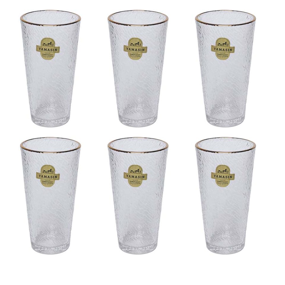 Water Glass Crystal gold line 370 ML - photo 5