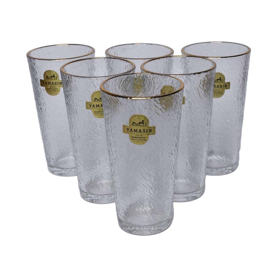 Water Glass Crystal gold line 370 ML - photo 6