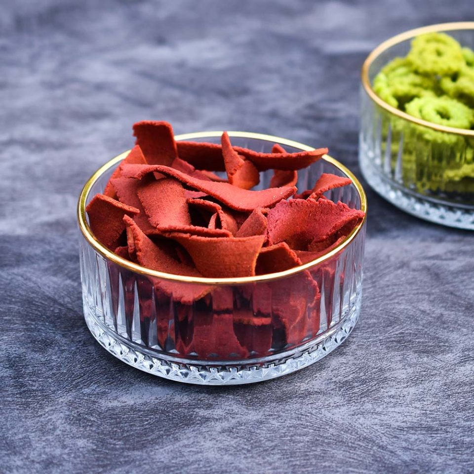 YAMASIN Crystal bowl | Set of 2 pc |  with Gold line - photo 2
