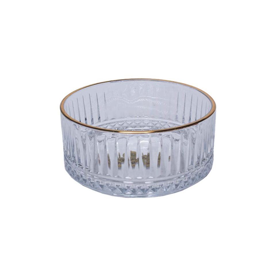 YAMASIN Crystal bowl | Set of 2 pc |  with Gold line - photo 4