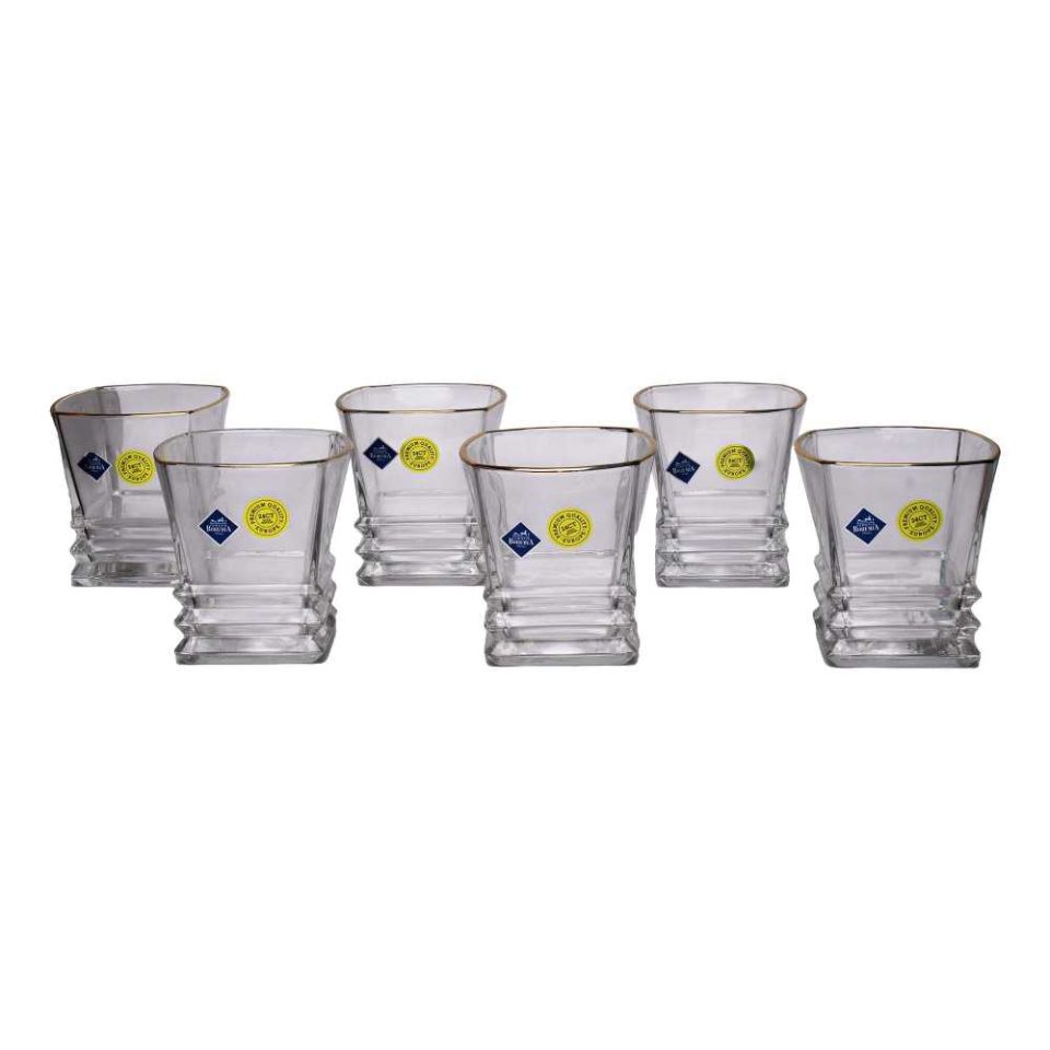 Whisky Glass Crystal gold line 350 ML YG19545 - photo 5