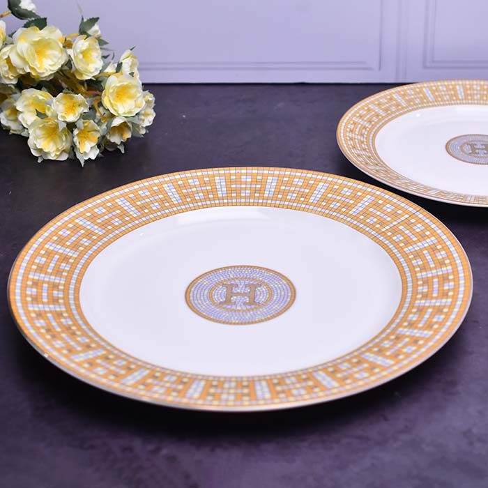 7 pc snack set Luxury Logo design yellow decal - photo 2