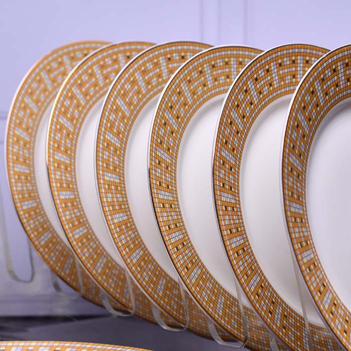 7 pc snack set Luxury Logo design yellow decal - photo 4