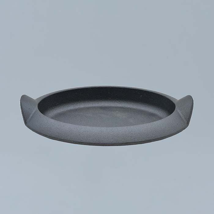 Cast Iron sizzler pan with wooden base Oval (Large) - photo 4