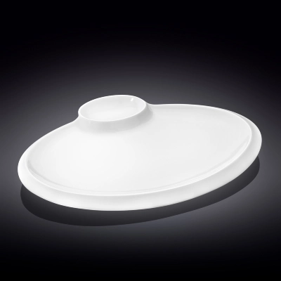 WILMAX Oval platter White 40 CM