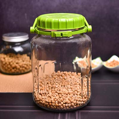 PASABAHCE Harvest Kitchen Jar Green 3000 CC