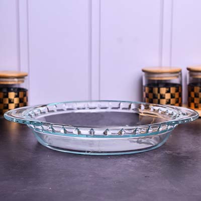 PYREX Glass baking dish 9.5 INCH 24  CM Round base