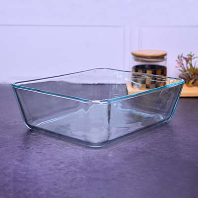 PYREX Glass baking dish (11 CUP 2.6 LITRE) Rectagle base